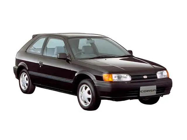 Toyota Corsa (EL51, EL53, EL55, NL50) 5 поколение, хэтчбек 3 дв. (09.1994 - 11.1997)